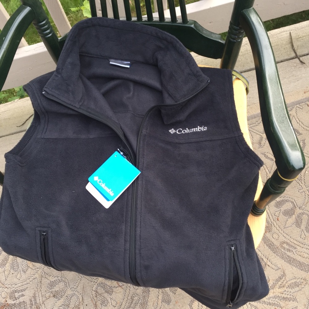 New Columbia Black Vest